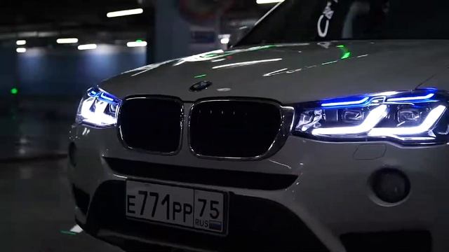 AKD headlihts facelift for BMW X3 X4 F25 F26 2010-2017 Lighthouse Replacement M5 LCI Style смотреть онлайн