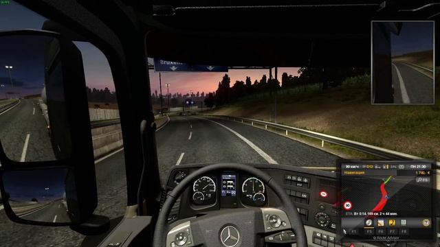 Euro Truck Simulator 2/ Люксембург - Брюссель