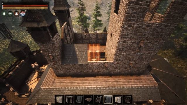 CONAN EXILES Building - Functional Castle DLC: PEOPLE OF THE DRAGON [timelapse]