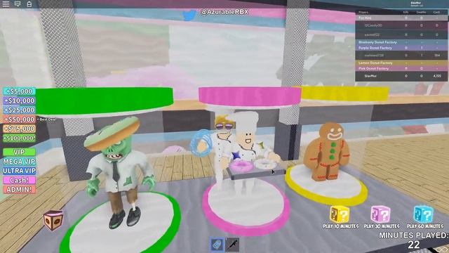 СЛАДКИЙ БИЗНЕС - ГИГАНТСКАЯ ФАБРИКА ПОНЧИКОВ В ДОЛИНЕ РОБЛОКС смотреть онлайн