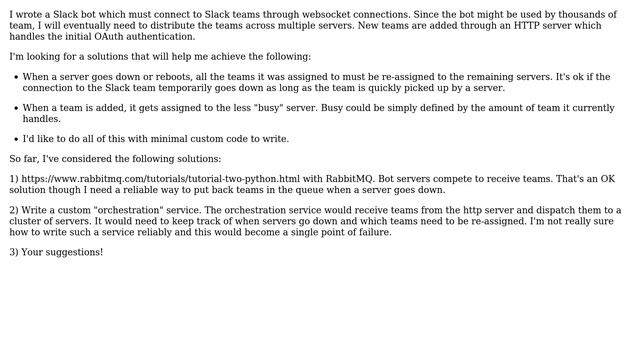 Software Engineering: Scaling websocket client connections (not server) to multiple servers смотреть онлайн