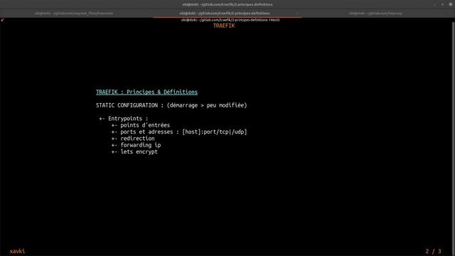 TRAEFIK - 2. PRINCIPES ET DEFINITIONS смотреть онлайн