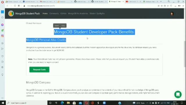 How to get 200$ MongoadB atlas credit || Free MongoadB Certificate using GitHub #free смотреть онлайн