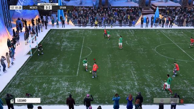 Volta Football - Mexico vs Spain | FIFA 23 Futsal Gameplay [4K 60FPS]
