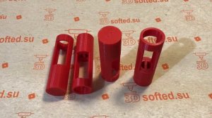 3D печать переходник двух батареек на один ноутбучный аккумулятор 18650 - softed.su