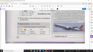 Учебник Английский язык 8 класс Комарова. Unit 1 (стр. 24)