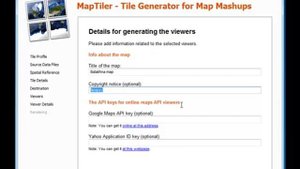 Работаем с программой  MapTiler