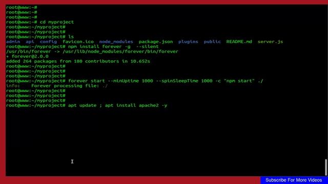 How To Install Strapi API with Apache2 Web Server on Ubuntu 20.04 LTS смотреть онлайн