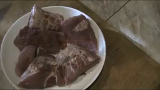 Жареное мясо с пюре смотреть онлайн