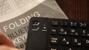 Беспроводная Bluetooth складная клавиатура AVATTO для планшетов iOS, Android,Windows, iPad