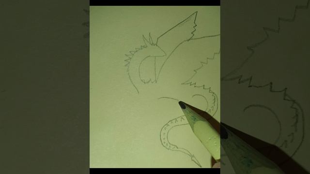 Дракон рисунок маркером смотреть онлайн