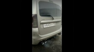 Звук выхлопа Лада Ларгус "drArtemio individual exhaust sustem"