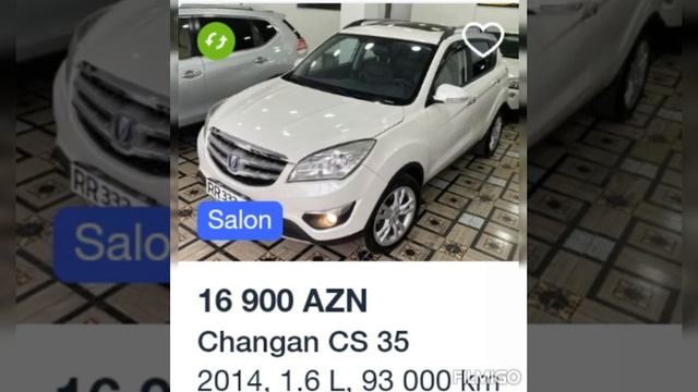 CHANGAN CS 35 MODEL SATIS QIYMETLERI (ABONE OL)