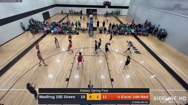 Excel 14N Red vs. Madfrog 15E Green (2023.03.12) смотреть онлайн