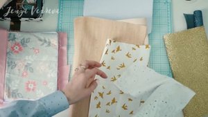 Как создается обложка альбома в переплете | Часть 1 | Скрапбукинг - ровный блок