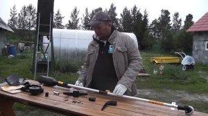 Обзор СБОРКА и тест ТРИМЕРА Huter GET-2HP/1500