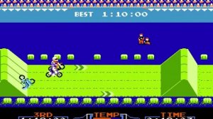 Excitebike NES - видео прохождение