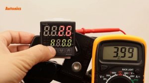 Autonics : ручное задание выхода на температурных контроллерах серии TK4