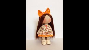3 части в одном видео! Мастер-класс "Куколка-брелочек в повязке "Бантик"