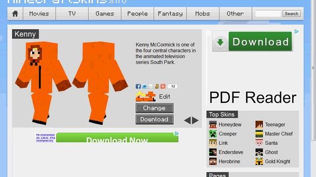 Minecraft SKIN change | 100% KOSTENLOS смотреть онлайн