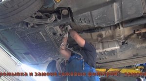 Удаление сажевого фильтра на Volkswagen Multivan . Удаление сажевого фильтра в СПБ.