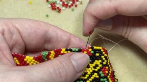 Матрёшка из бисера / Часть 8 // Как читать схему