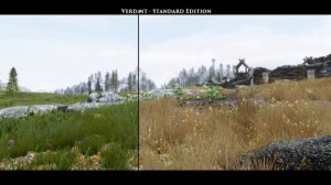 SKYRIM SE MOD Spring Grass Overhaul - Realistic Spring Trees