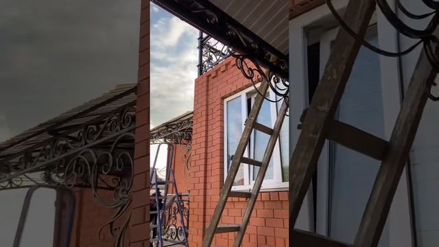 Ковка перил навес смотреть онлайн