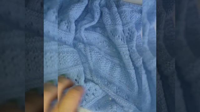 Платок из пуха норки . Чудо как хорош !