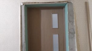 Как сделать откосы - ремонт межкомнатные двери - работают новички!