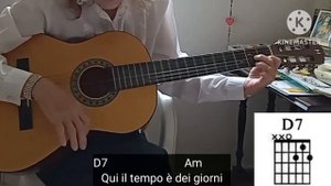SAPORE DI SALE - Gino Paoli | Easy Chords - Beautiful Italian Love Song