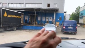 Работа на Газели некст. перевожу плитку