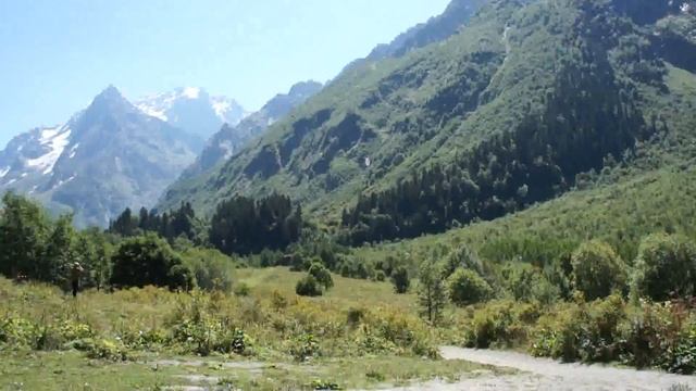 Где находится Домбай смотреть онлайн