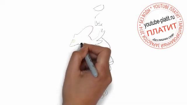 Как поэтапно нарисовать птицу монстрика за 36 секунд смотреть онлайн