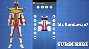 Skin Minecraft Super Sentai - Kikai Sentai Zenkaiger - Zenkaiser