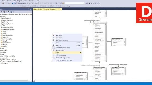 SQL Server - How To Create Database Diagram In Management Studio смотреть онлайн