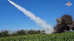 Боевая работа расчетов РСЗО «Торнадо-С» ЗВО