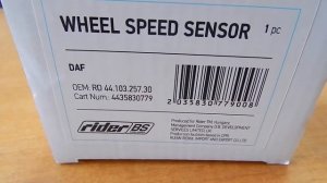 Датчик ABS BPW,SAF (прямой)