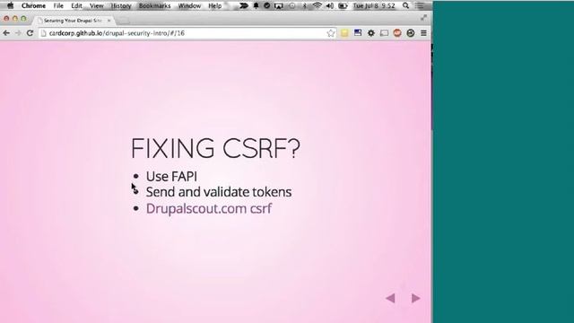 Greg Knaddison: Security issues in Drupal смотреть онлайн