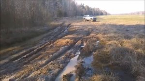 НИВА по грязи Cordiant Off Road против Я 245
