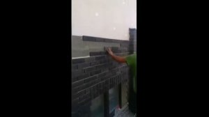 Монтаж клинкерной плитки на фасадах