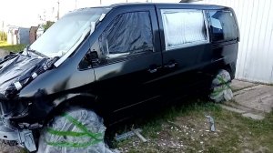 МЕРСЕДЕС ВИТО 638. Я СДЕЛАЛ ЭТО. ПОКРАСКА АВТО СВОИМИ РУКАМИ НА УЛИЦЕ.
