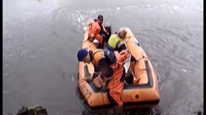 Спасательные работы в селе Анненское Карталинского района Челябинской области 9 августа 2012 г.