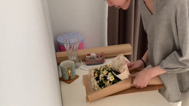 Flower Wrapping (Daisy Bouquet) смотреть онлайн