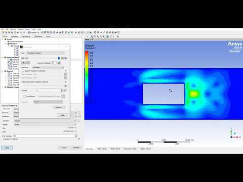 Урок 10. Построение динамических сеток в Ansys Fluent