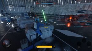 AAYLA SECURA DEATH STAR GAME PLAY GLITCH!!! - Star Wars Battlefront