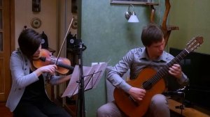 Nightclub 1960 - Astor Piazzolla Guitar and Violin. Дуэт гитара и скрипка