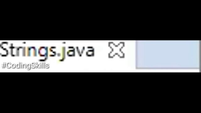 Program to Swap two Strings in Java | Coding Skills