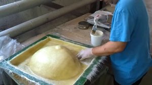 Стеклопластик своими руками. Смола полиэфирная.  fiberglass.Hand made feberglass