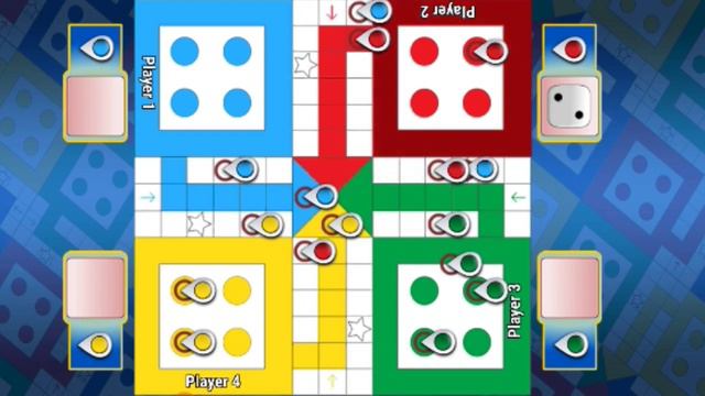 Ludo game in 4 players l Ludo king Pro players #ludo #ludogame
